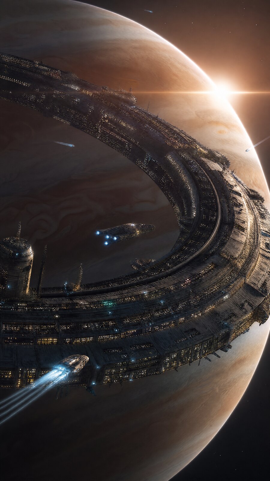 环形空间站 · 2160×3840 · high · 48 s